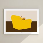 ArtPrint - Armchair Yellow